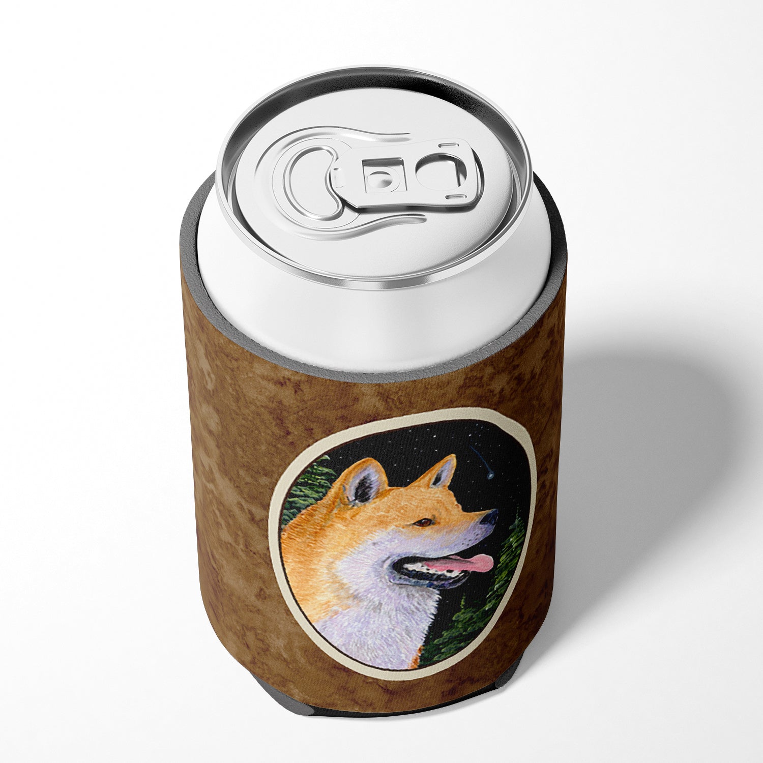 Shiba Inu Can or Bottle Beverage Insulator Hugger.