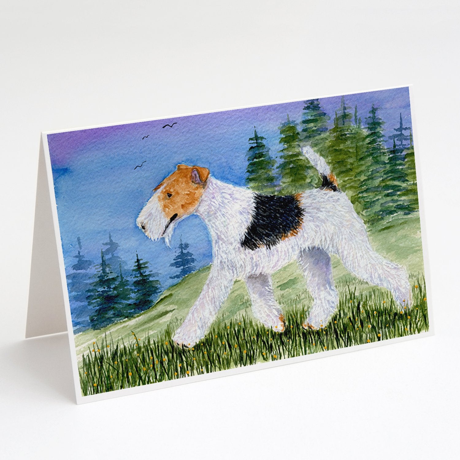 Buy this Fox Terrier Greeting Cards and Envelopes Pack of 8