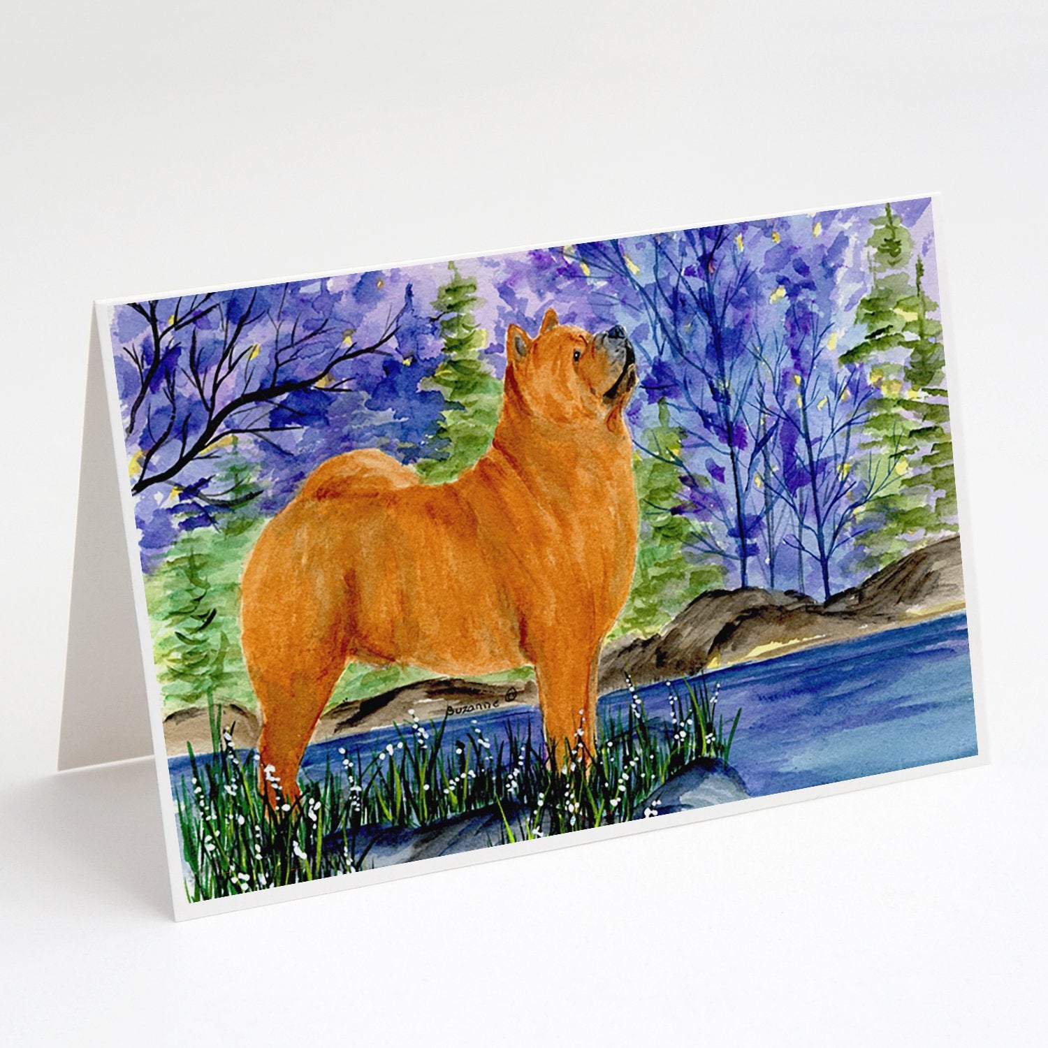 Buy this Chow Chow Greeting Cards and Envelopes Pack of 8