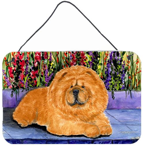 Chow Chow Indoor Aluminium Metal Wall or Door Hanging Prints by Caroline's Treasures