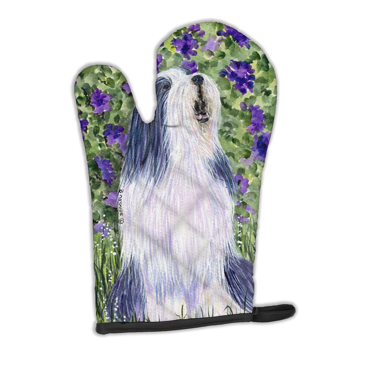 Bearded Collie Oven Mitt SS8602OVMT  the-store.com.