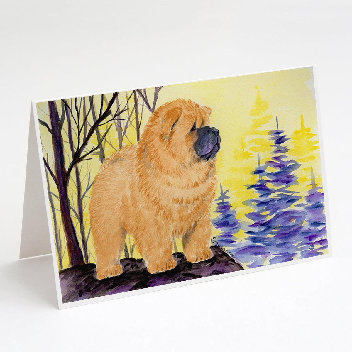 Buy this Chow Chow Greeting Cards and Envelopes Pack of 8