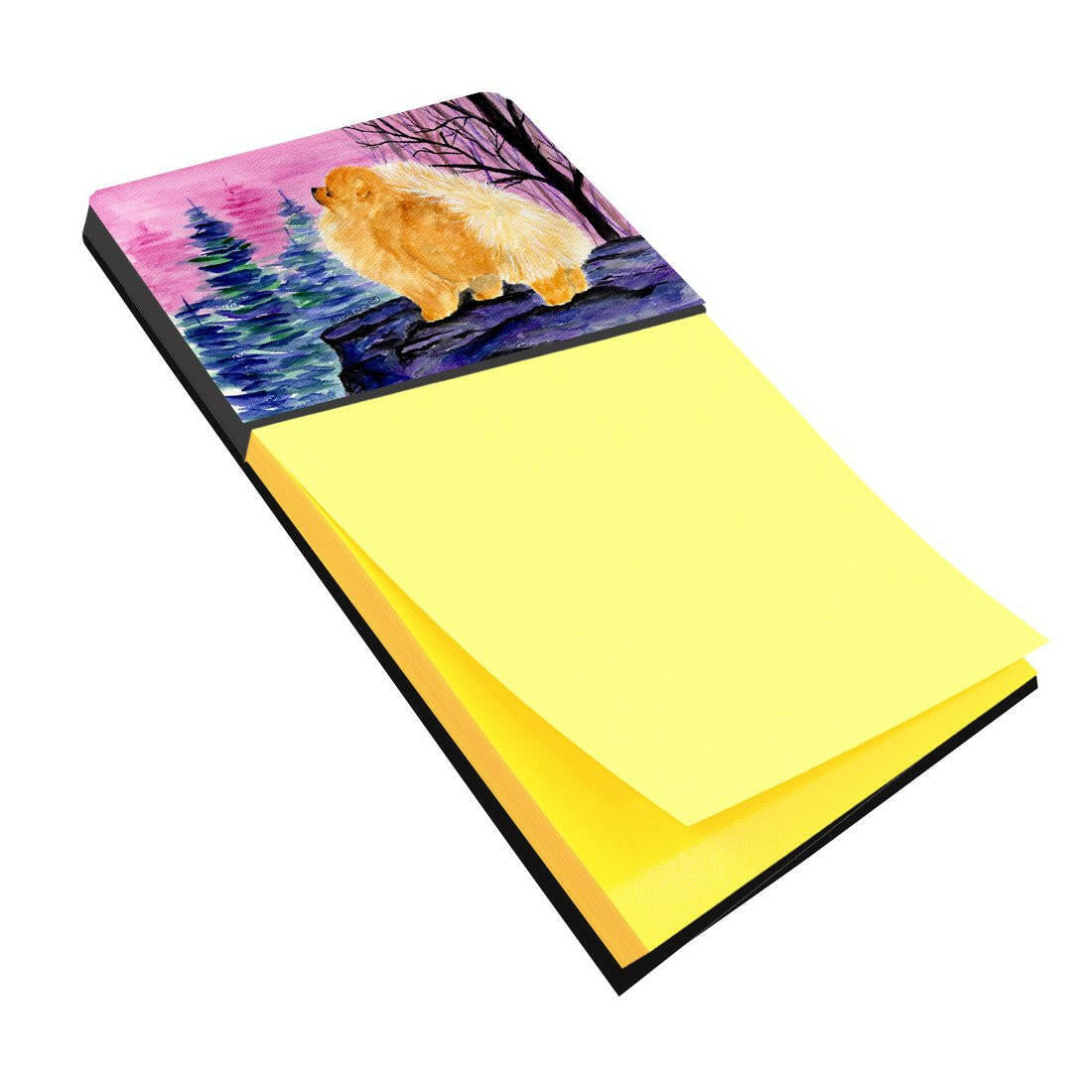 Pomeranian Refiillable Sticky Note Holder or Postit Note Dispenser SS8606SN by Caroline&#39;s Treasures