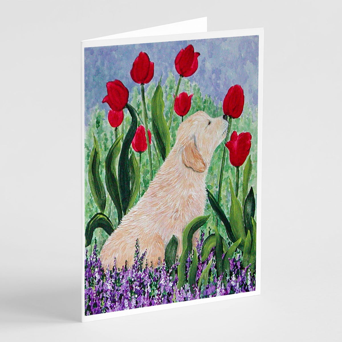 Buy this Golden Retriever Greeting Cards and Envelopes Pack of 8