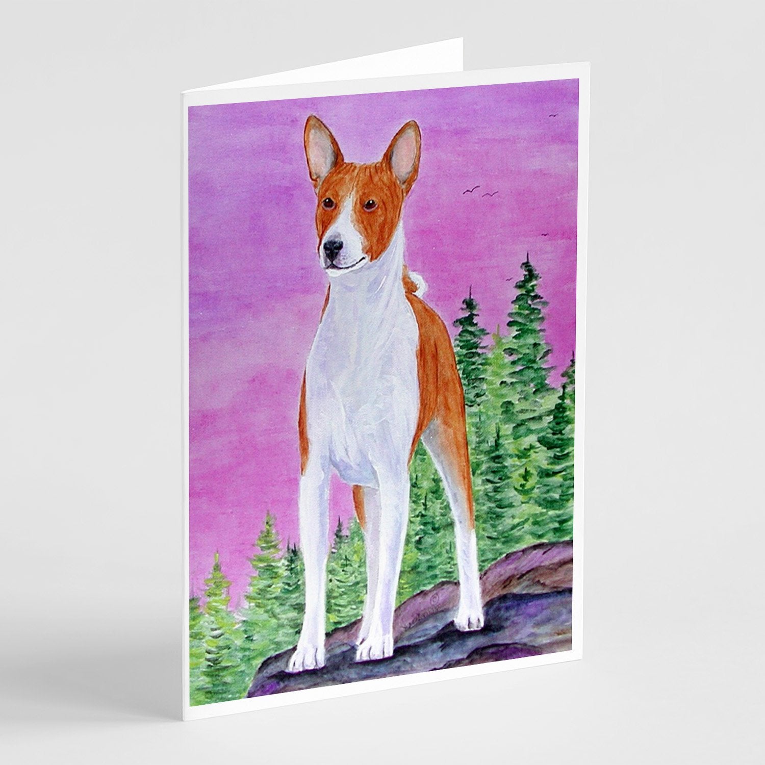 Buy this Basenji Greeting Cards and Envelopes Pack of 8