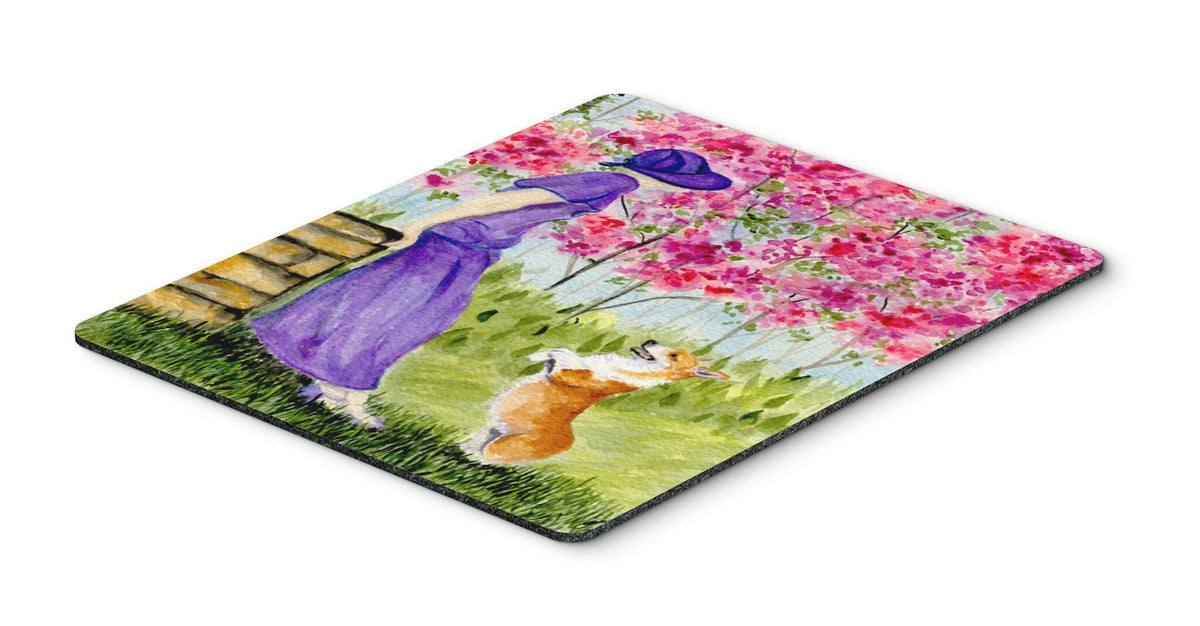 Corgi Mouse Pad, Hot Pad or Trivet by Caroline&#39;s Treasures