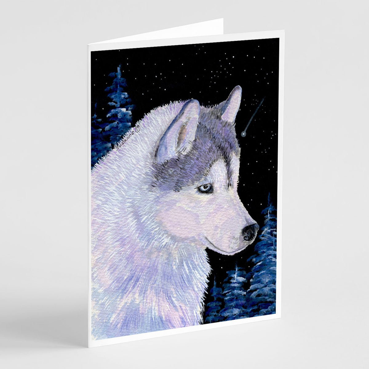 Buy this Siberian Husky Greeting Cards and Envelopes Pack of 8