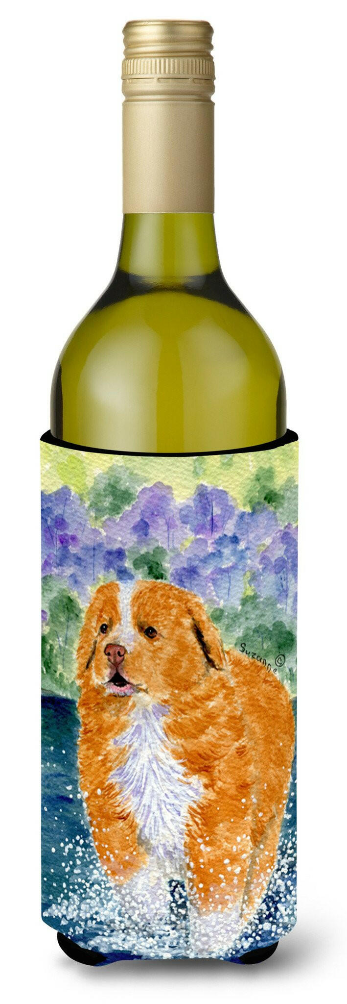 Nova Scotia Duck Toller Wine Bottle Beverage Insulator Beverage Insulator Hugger SS8619LITERK by Caroline's Treasures