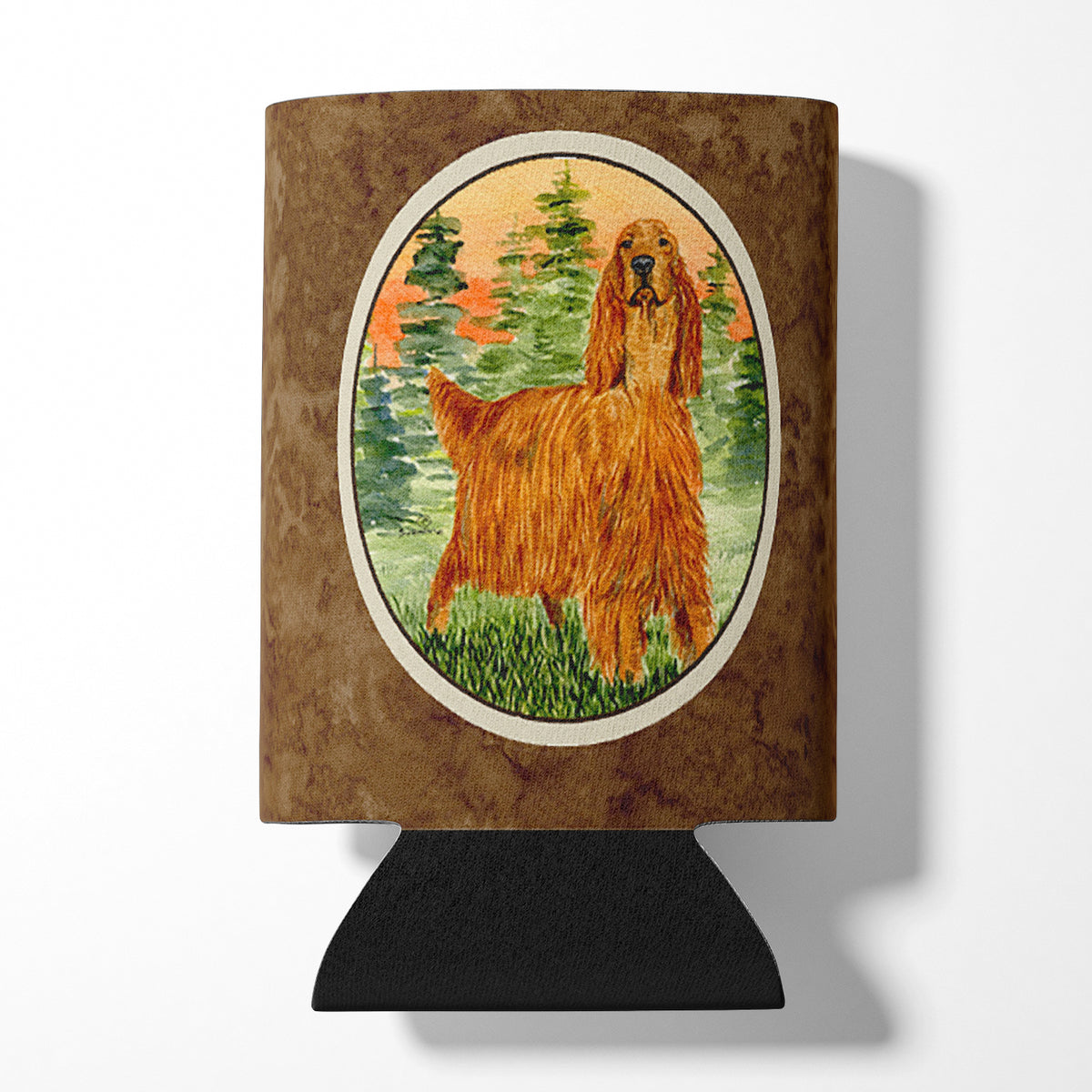 Irish Setter Can or Bottle Beverage Insulator Hugger.