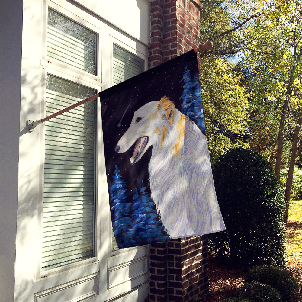 Borzoi Flag Canvas House Size  the-store.com.