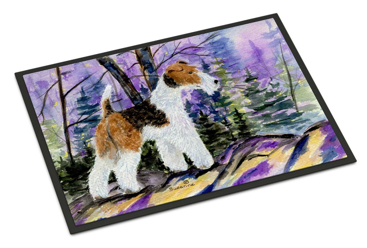 Fox Terrier Indoor or Outdoor Mat 24x36 Doormat - the-store.com