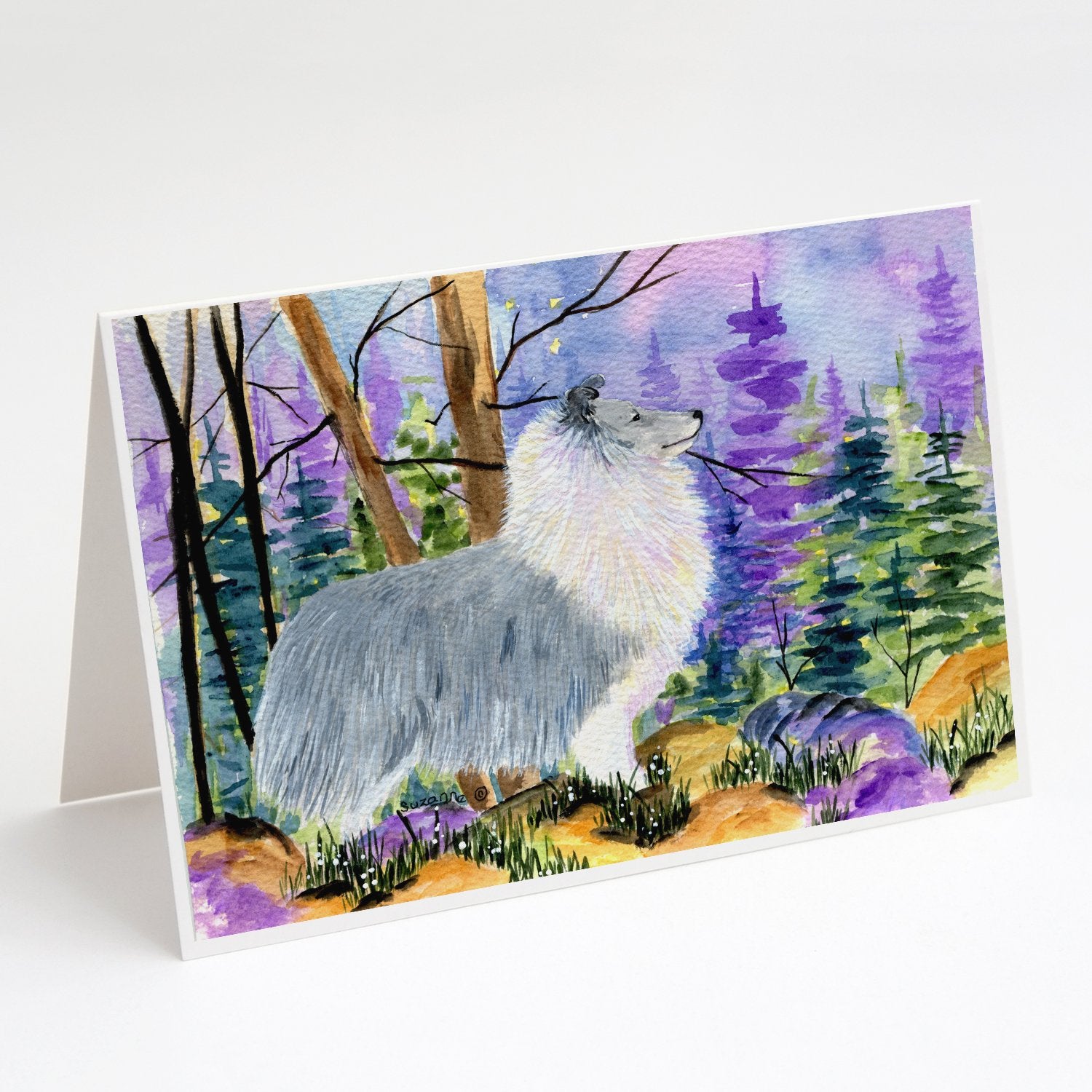 Buy this Sheltie Greeting Cards and Envelopes Pack of 8