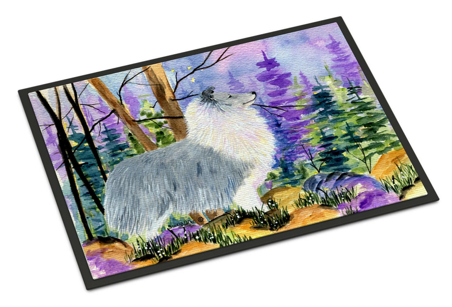 Sheltie Indoor or Outdoor Mat 24x36 Doormat - the-store.com