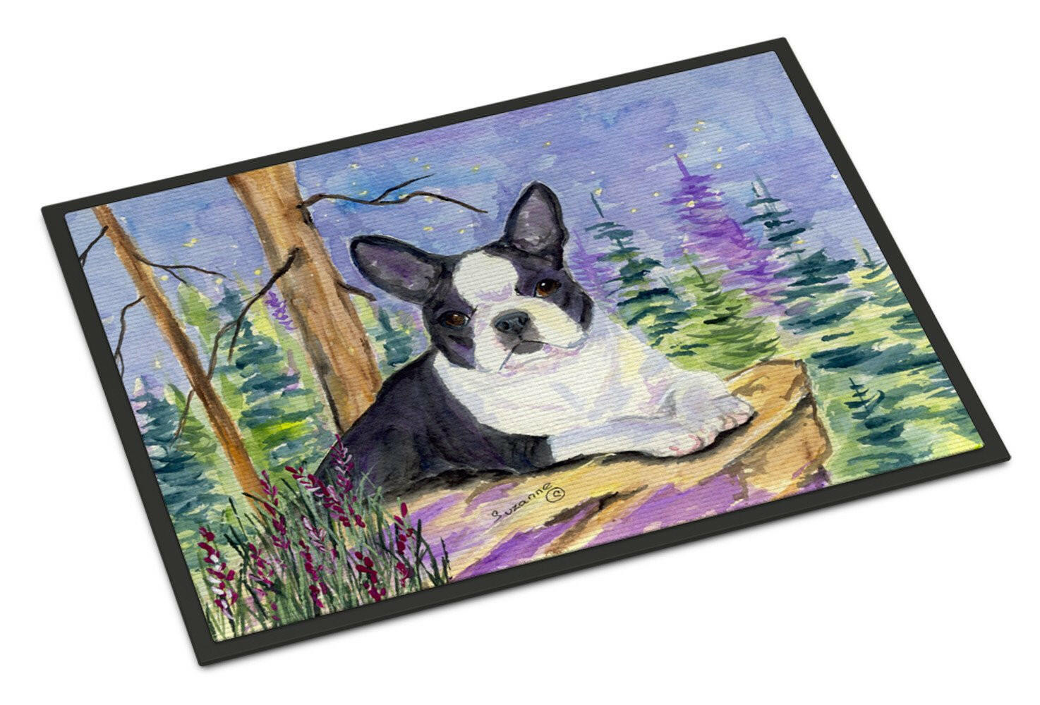 Boston Terrier Indoor or Outdoor Mat 24x36 Doormat - the-store.com