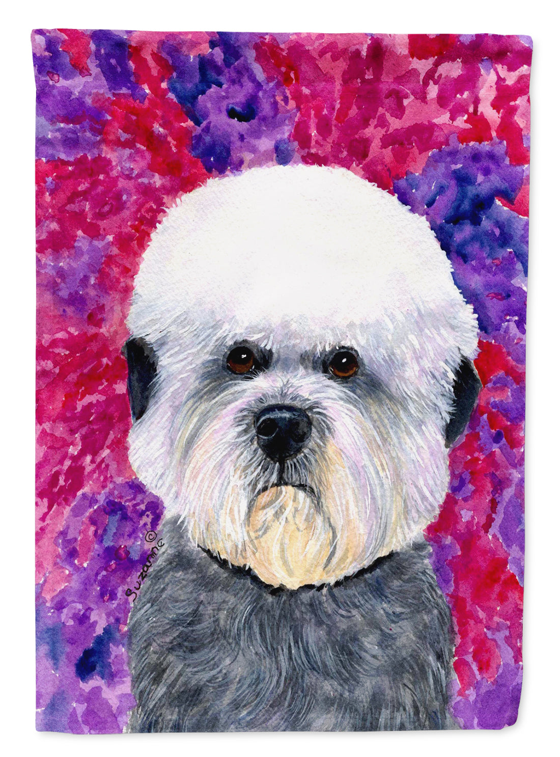 Dandie Dinmont Terrier Flag Canvas House Size  the-store.com.