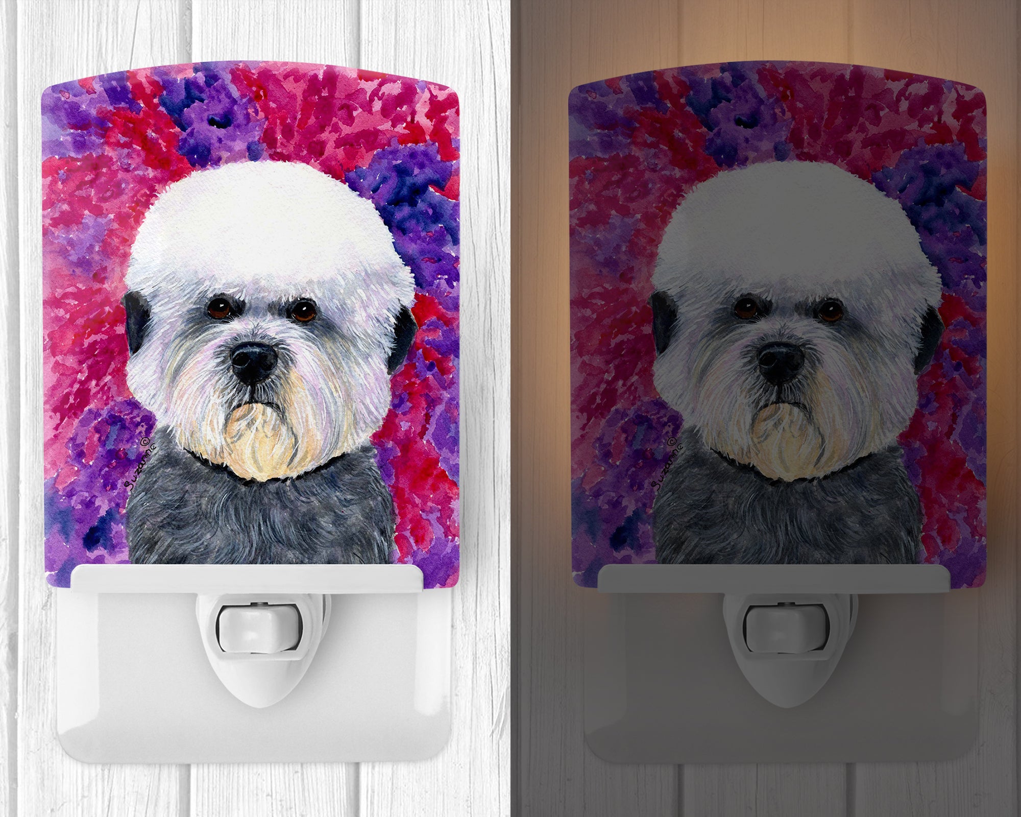 Dandie Dinmont Terrier Ceramic Night Light SS8656CNL - the-store.com