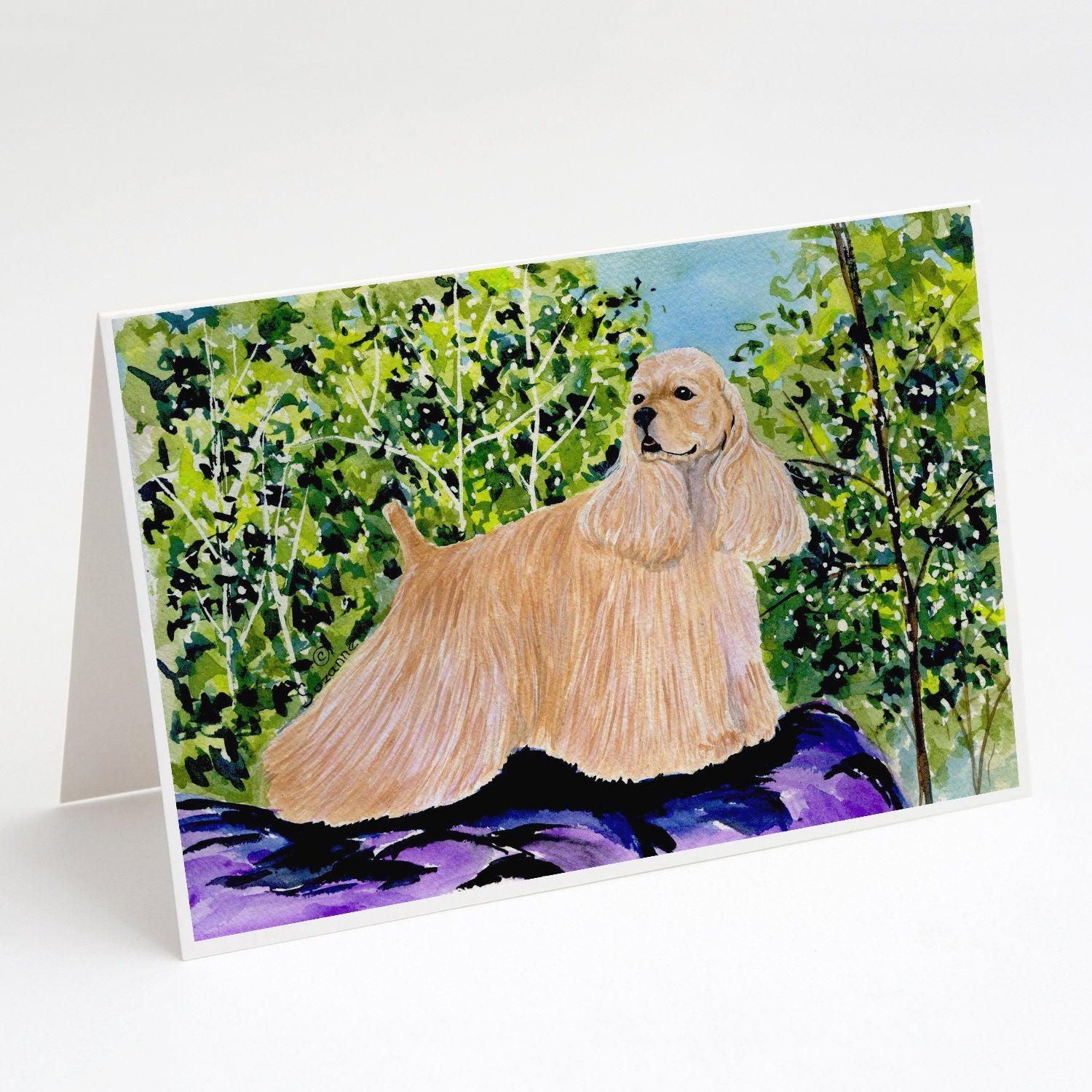 Buy this Cocker Spaniel Greeting Cards and Envelopes Pack of 8