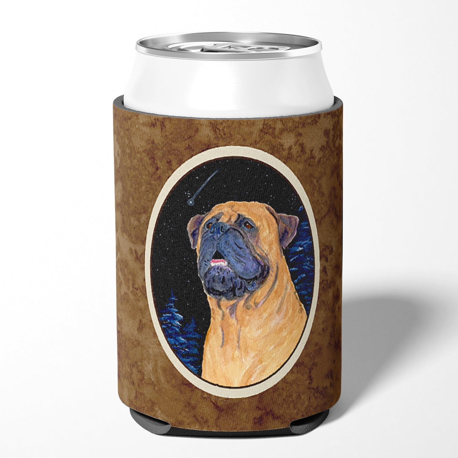 Bullmastiff Can or Bottle Beverage Insulator Hugger.