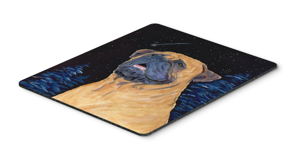 Bullmastiff Mouse Pad / Hot Pad / Trivet by Caroline&#39;s Treasures