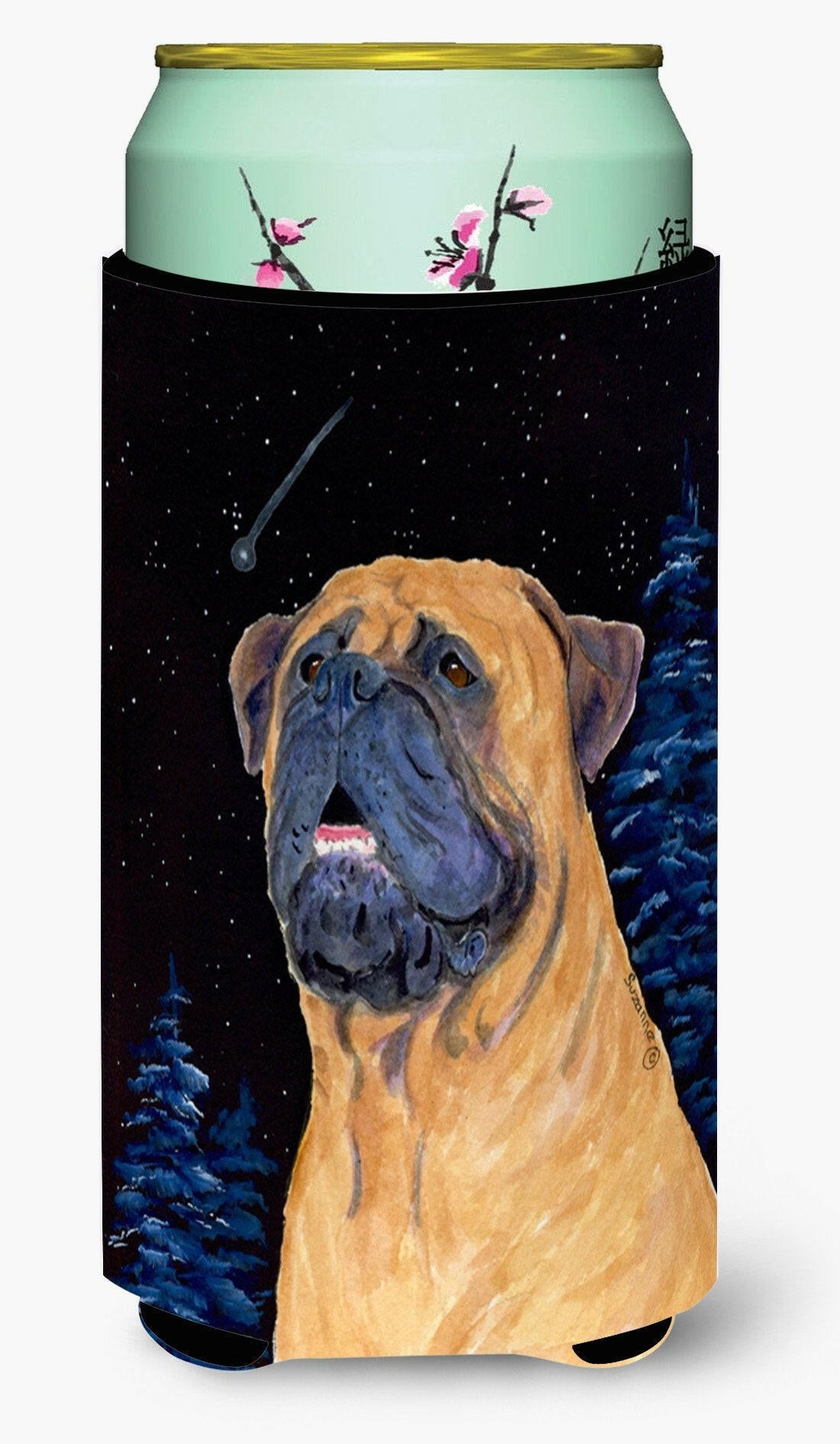 Bullmastiff  Tall Boy Beverage Insulator Beverage Insulator Hugger by Caroline&#39;s Treasures