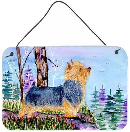 Norwich Terrier Indoor Aluminium Metal Wall or Door Hanging Prints by Caroline's Treasures