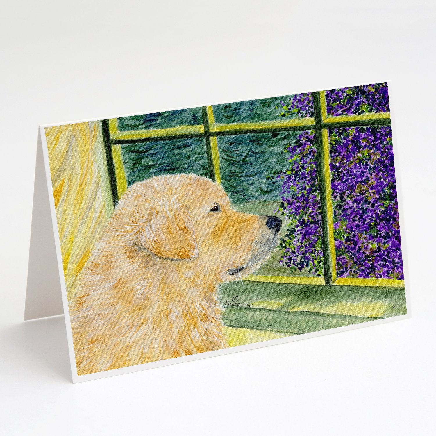 Buy this Golden Retriever Greeting Cards and Envelopes Pack of 8