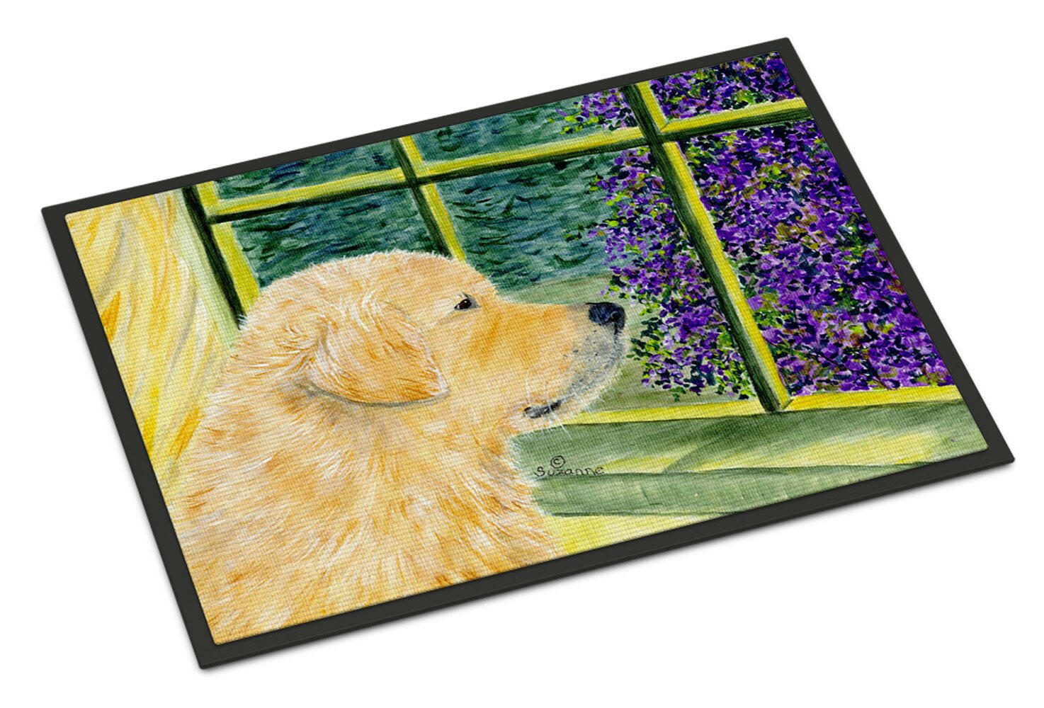 Golden Retriever Indoor Outdoor Mat 18x27 Doormat - the-store.com