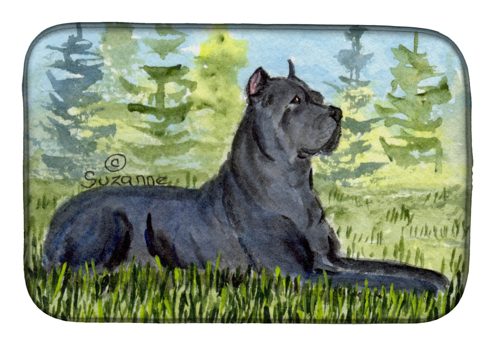 Cane Corso Dish Drying Mat SS8682DDM  the-store.com.