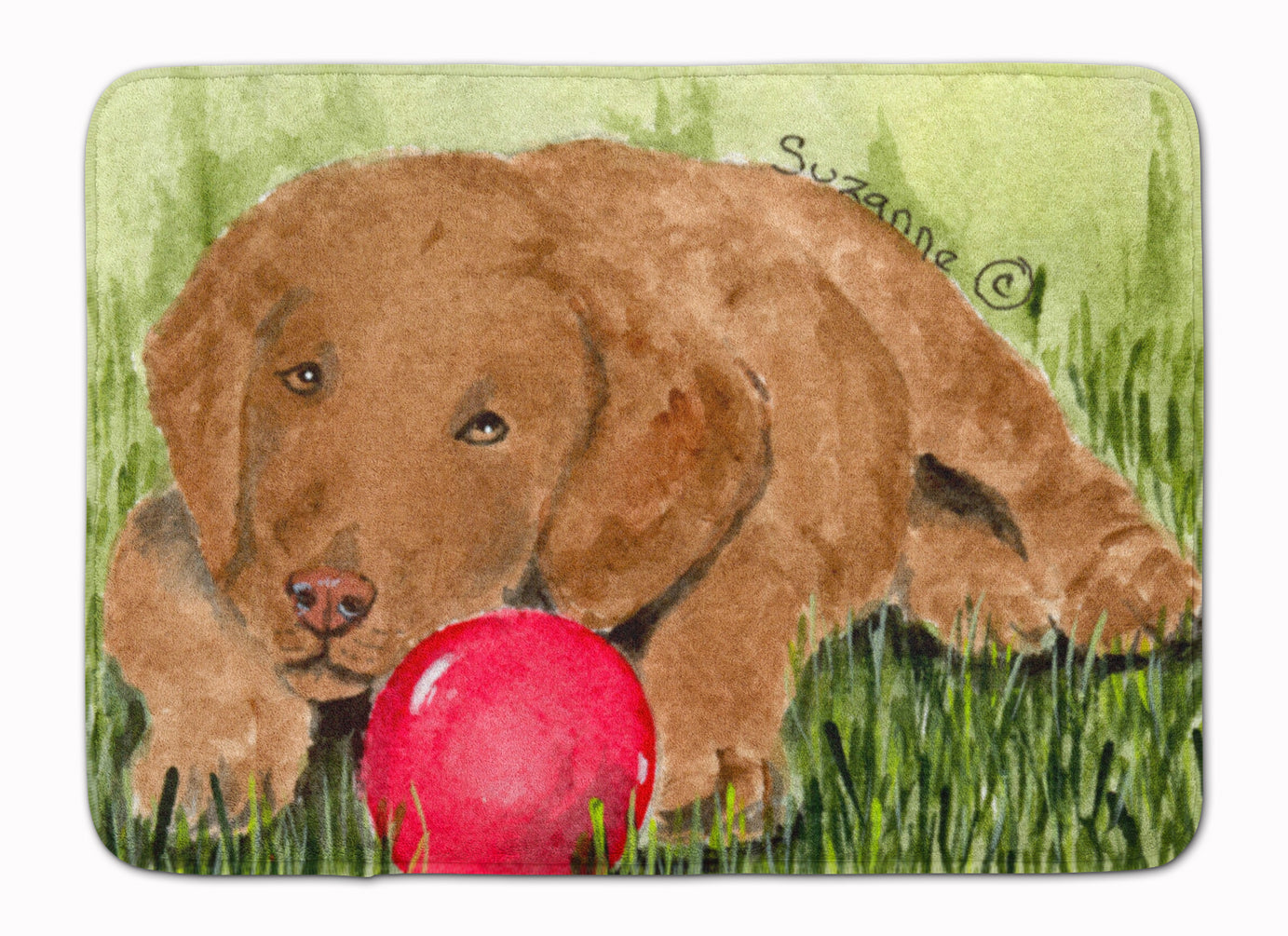 Curly Coated Retriever Machine Washable Memory Foam Mat SS8684RUG - the-store.com