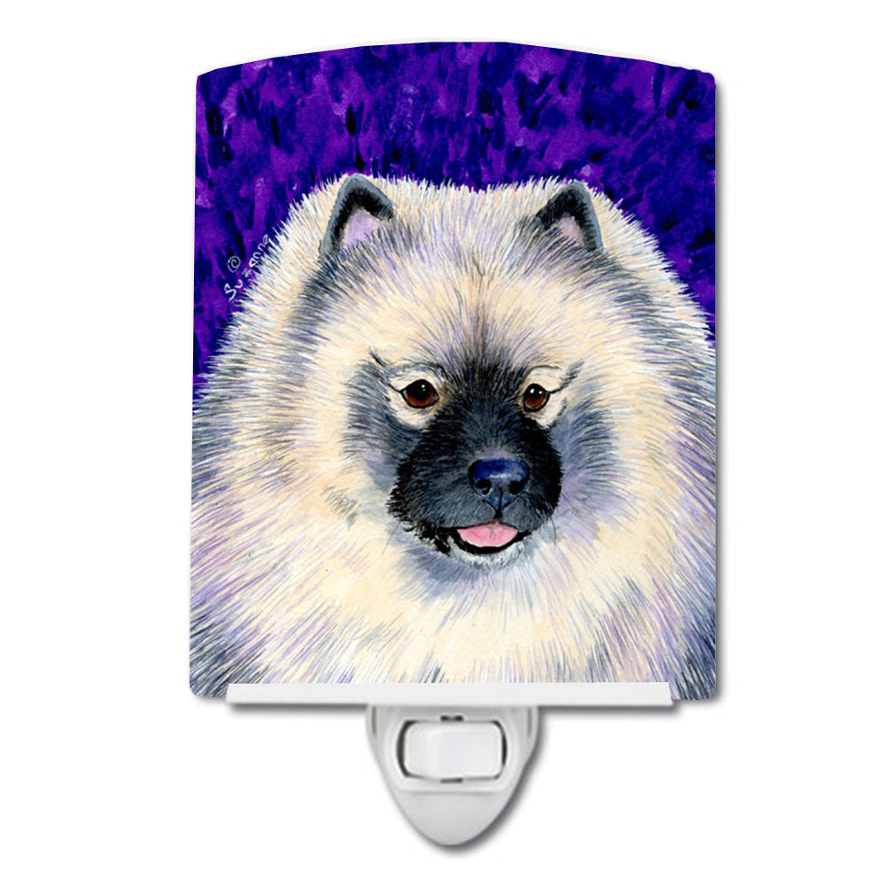 Keeshond Ceramic Night Light SS8691CNL - the-store.com