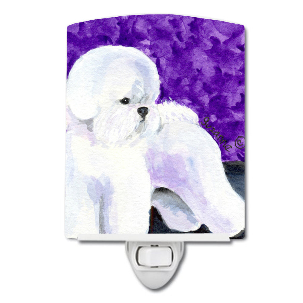 Bichon Frise Ceramic Night Light SS8692CNL - the-store.com