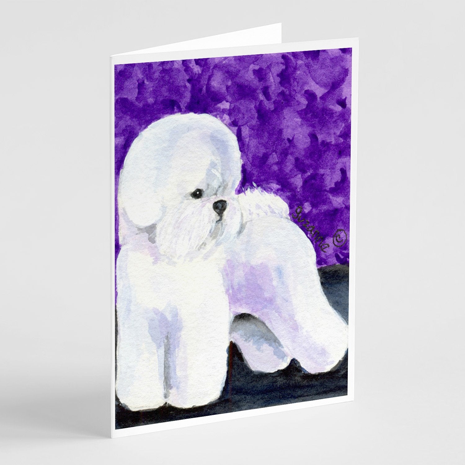 Buy this Bichon Frise Greeting Cards and Envelopes Pack of 8