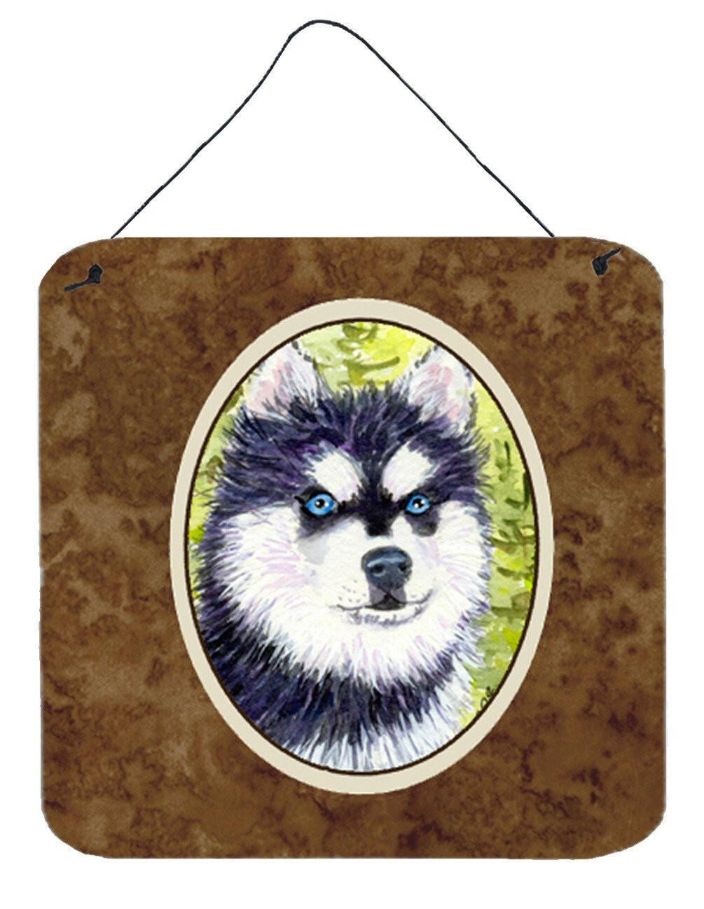 Klee Kai Aluminium Metal Wall or Door Hanging Prints by Caroline's Treasures