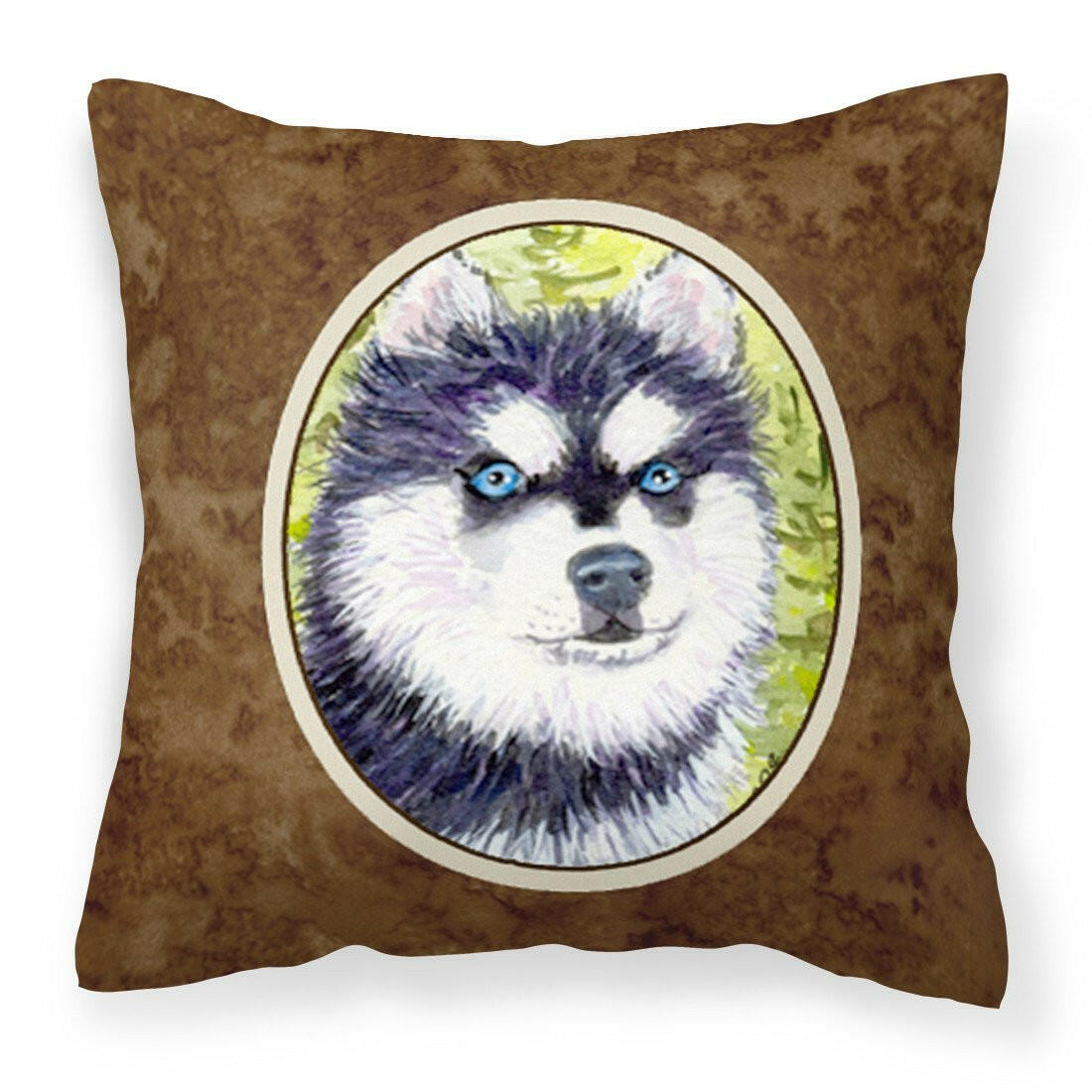 Klee Kai Fabric Decorative Pillow SS8695PW1414 by Caroline's Treasures