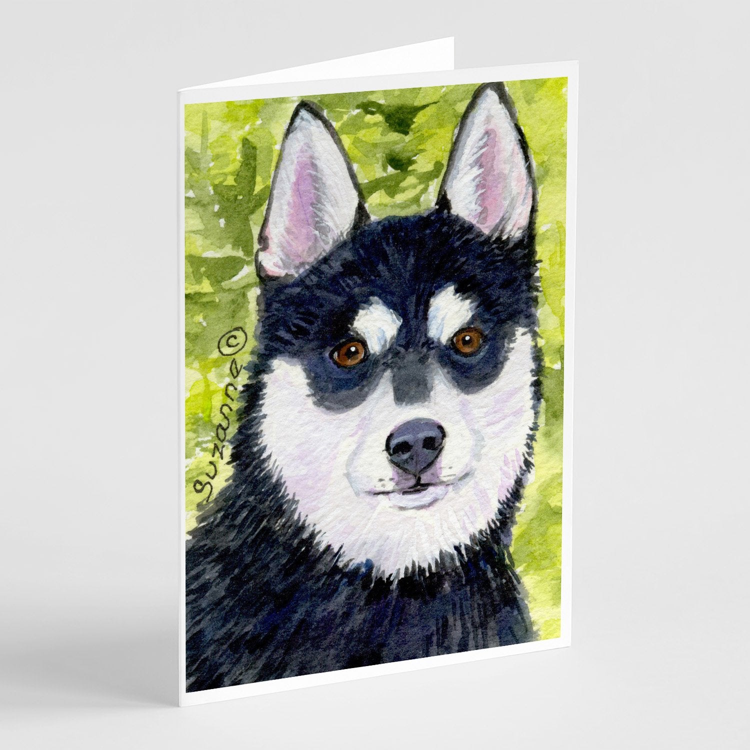 Buy this Klee Kai Greeting Cards and Envelopes Pack of 8