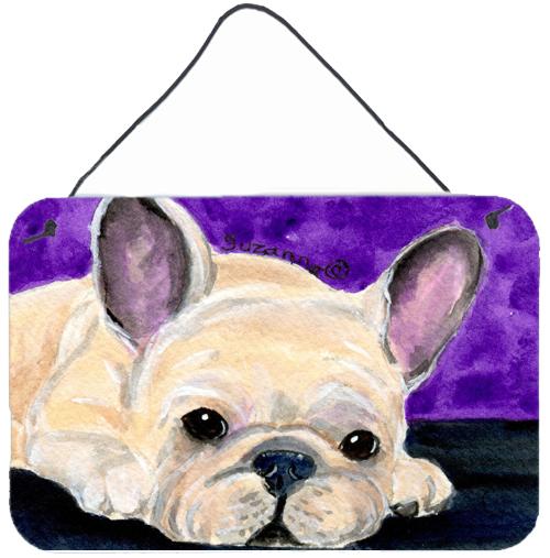 French Bulldog Indoor Aluminium Metal Wall or Door Hanging Prints by Caroline's Treasures