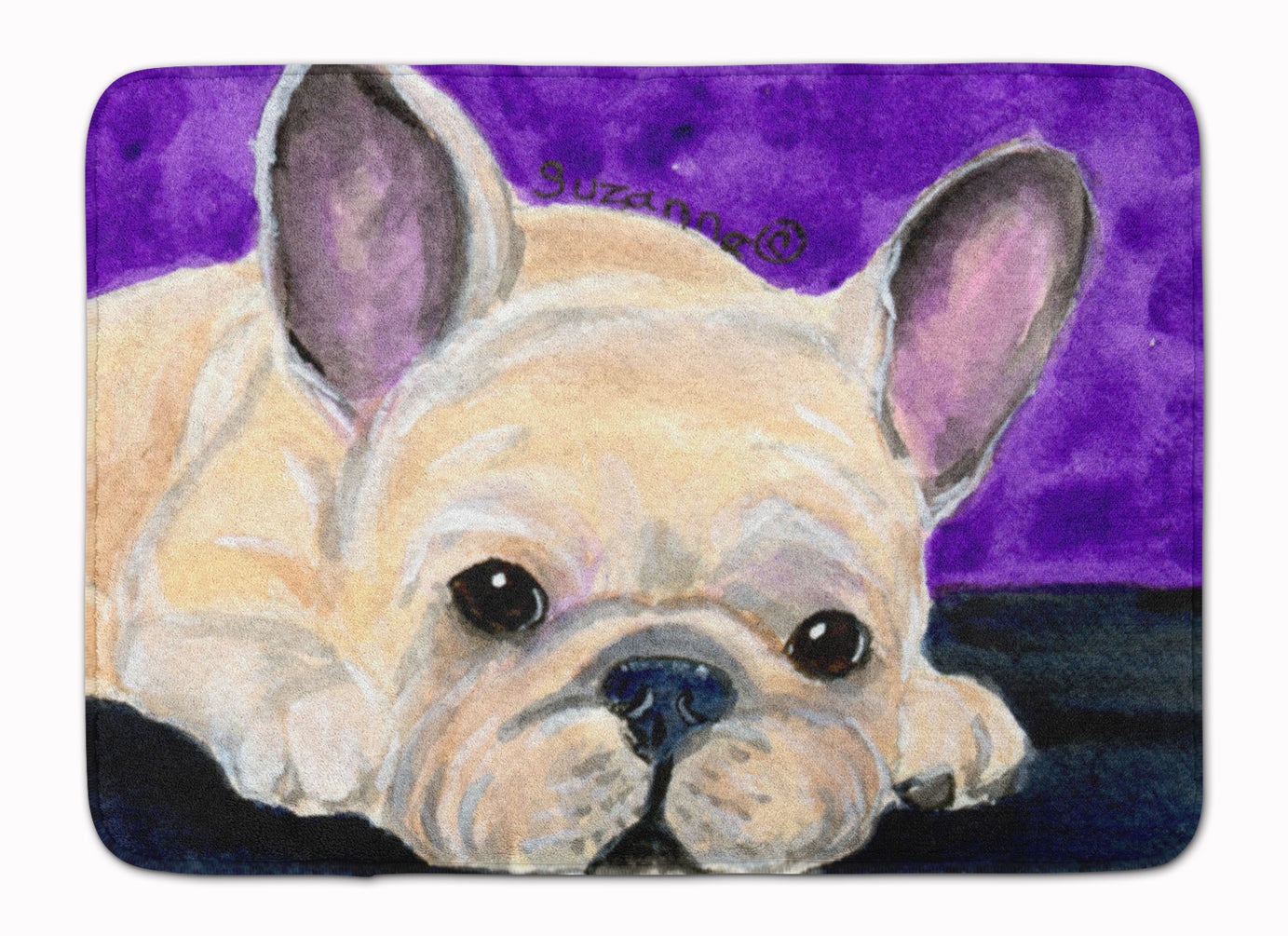 French Bulldog Machine Washable Memory Foam Mat SS8698RUG - the-store.com