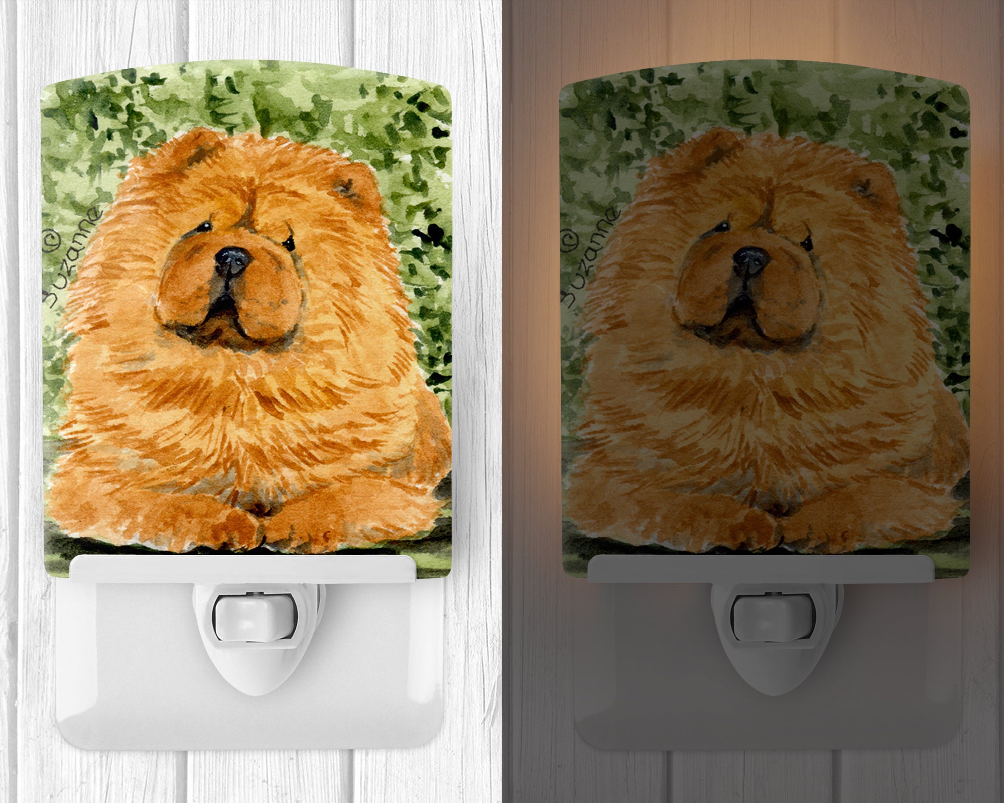 Chow Chow Ceramic Night Light SS8709CNL - the-store.com