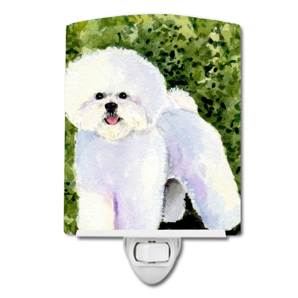 Bichon Frise Ceramic Night Light SS8712CNL - the-store.com