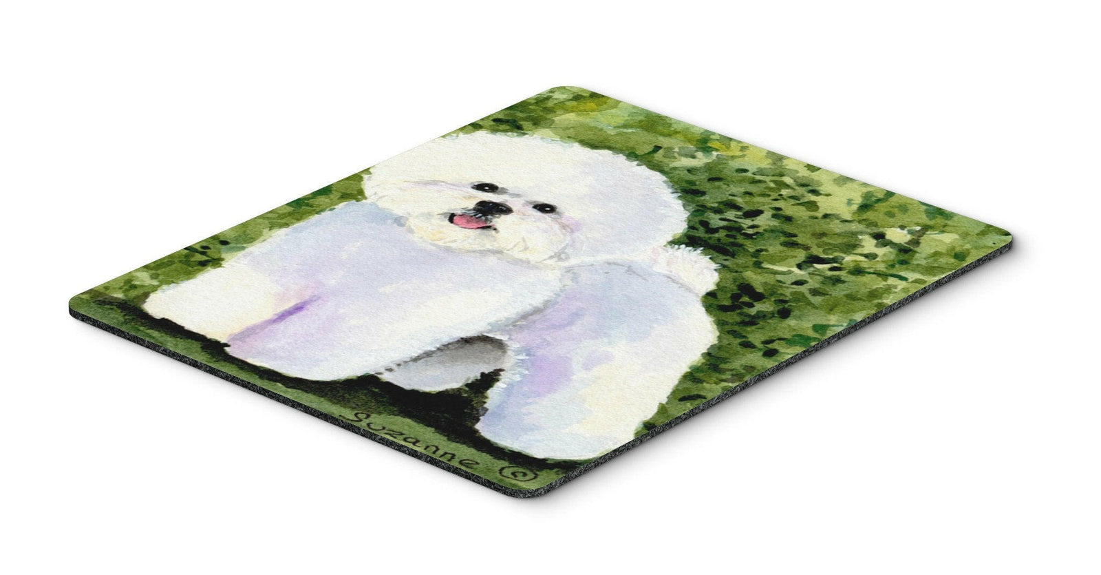 Bichon Frise Mouse Pad / Hot Pad / Trivet by Caroline's Treasures