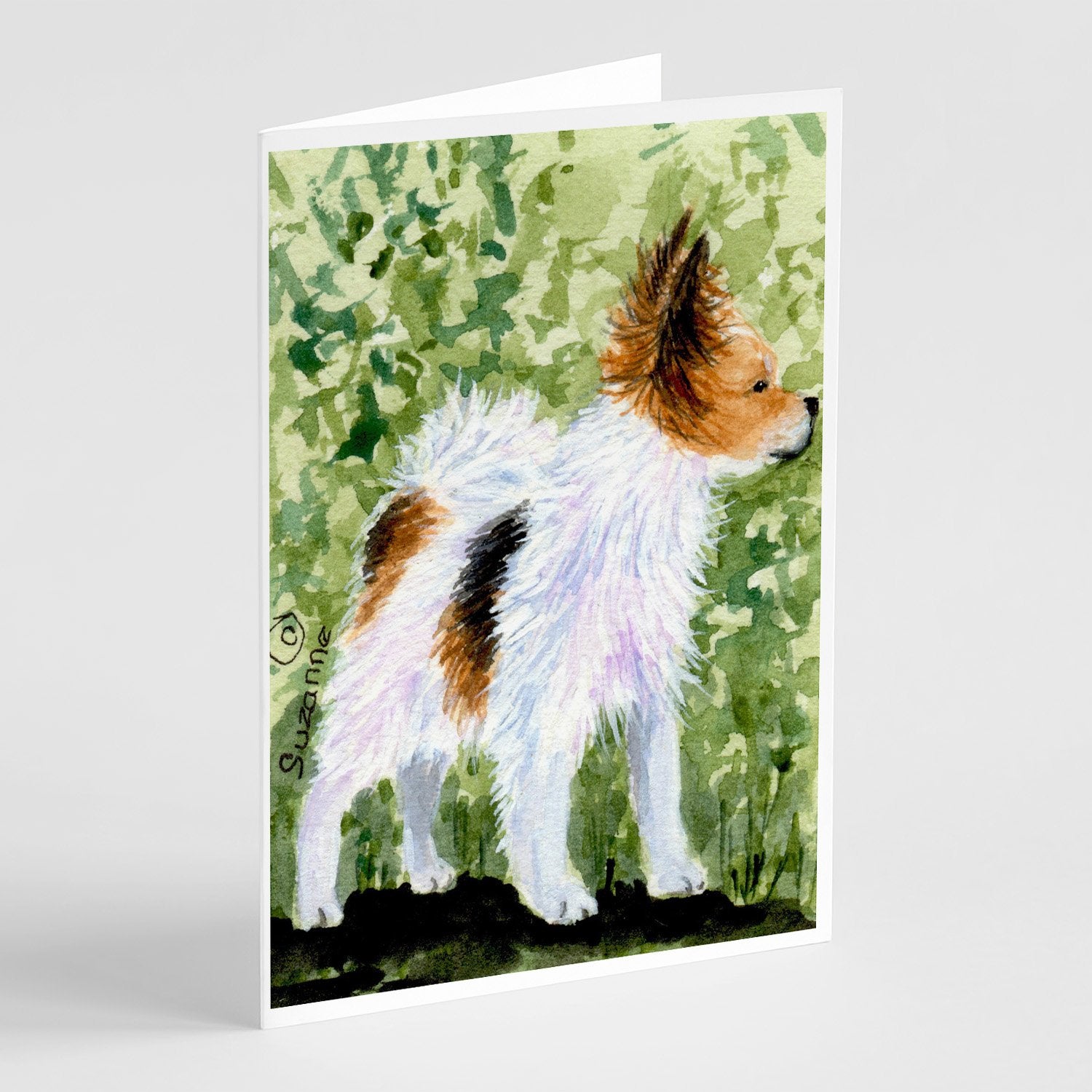 Buy this Papillon Greeting Cards and Envelopes Pack of 8