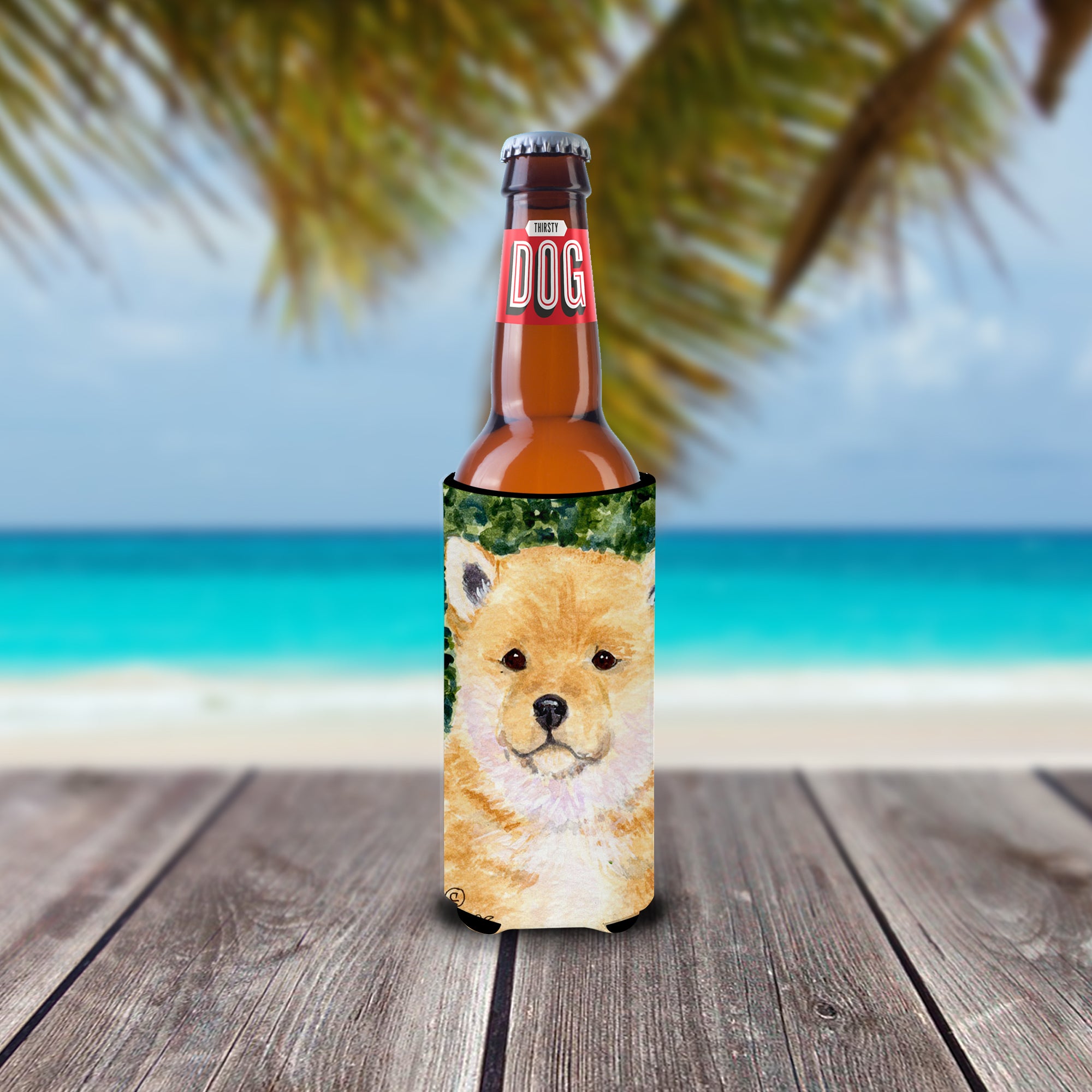 Shiba Inu Ultra Beverage Insulators for slim cans SS8726MUK.