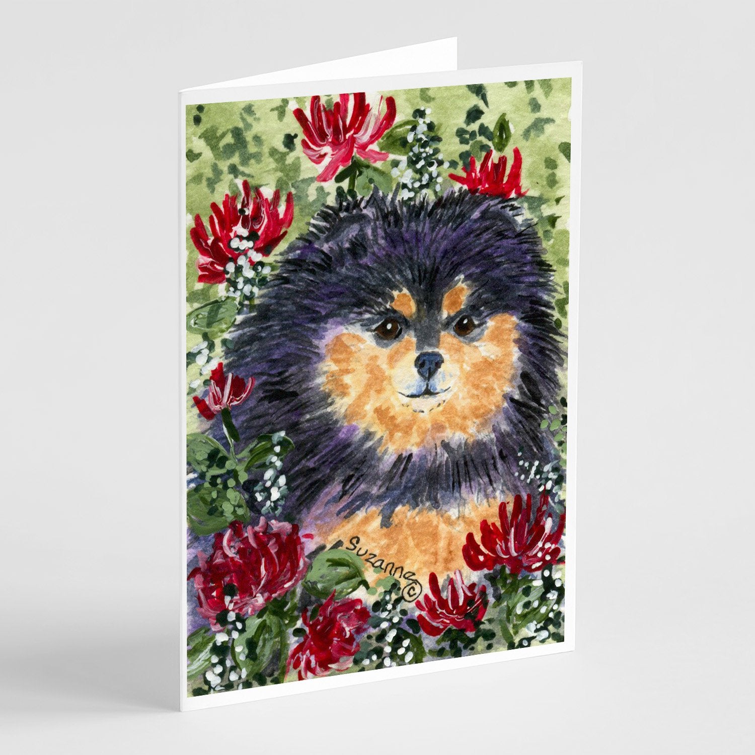 Buy this Pomeranian Greeting Cards and Envelopes Pack of 8