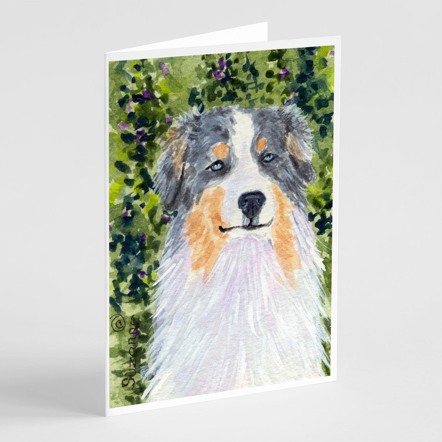 Buy this Australian Shepherd Greeting Cards and Envelopes Pack of 8