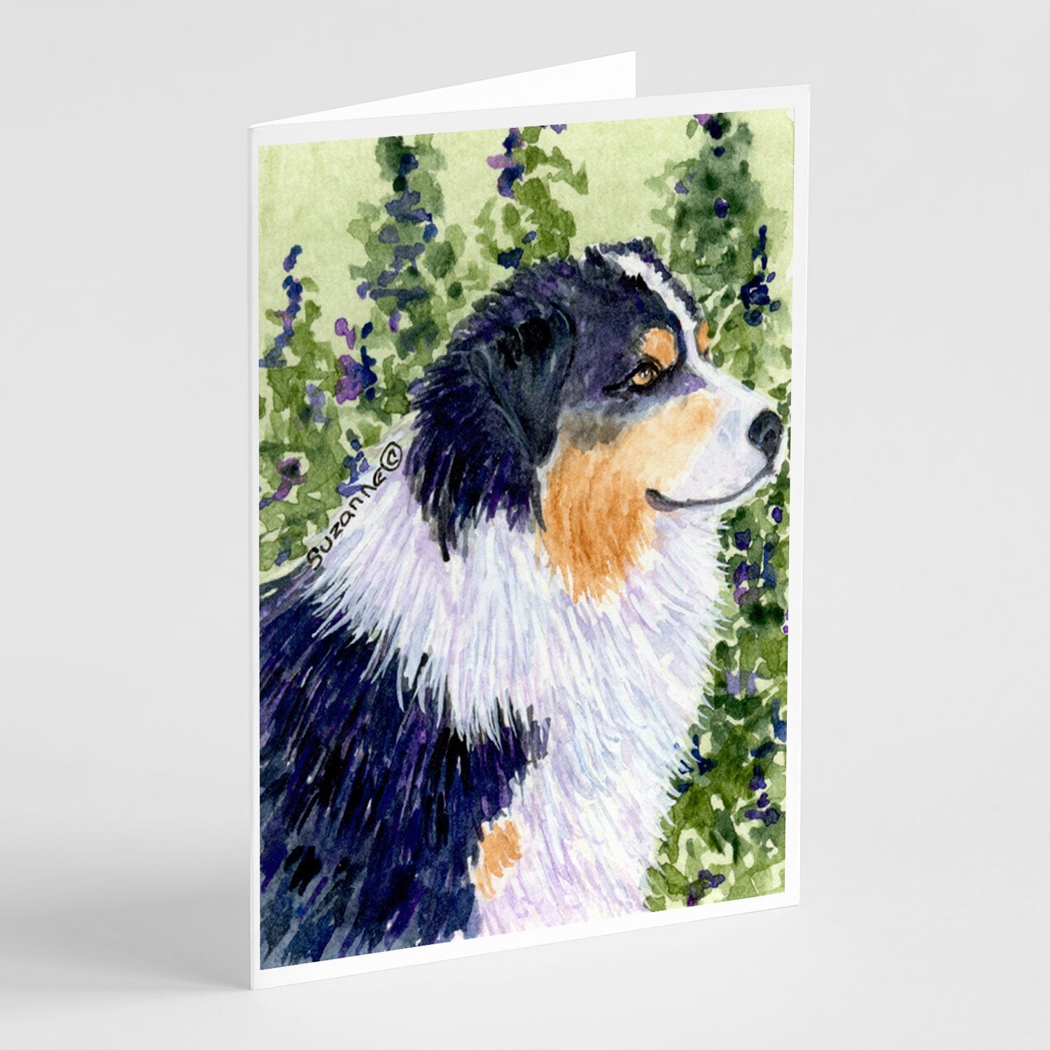 Buy this Australian Shepherd Greeting Cards and Envelopes Pack of 8