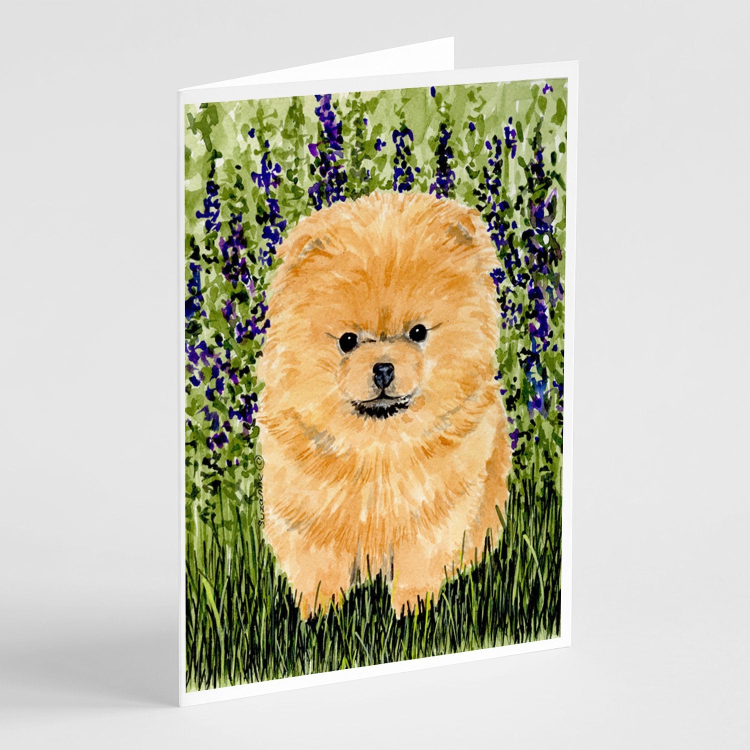 Buy this Pomeranian Greeting Cards and Envelopes Pack of 8