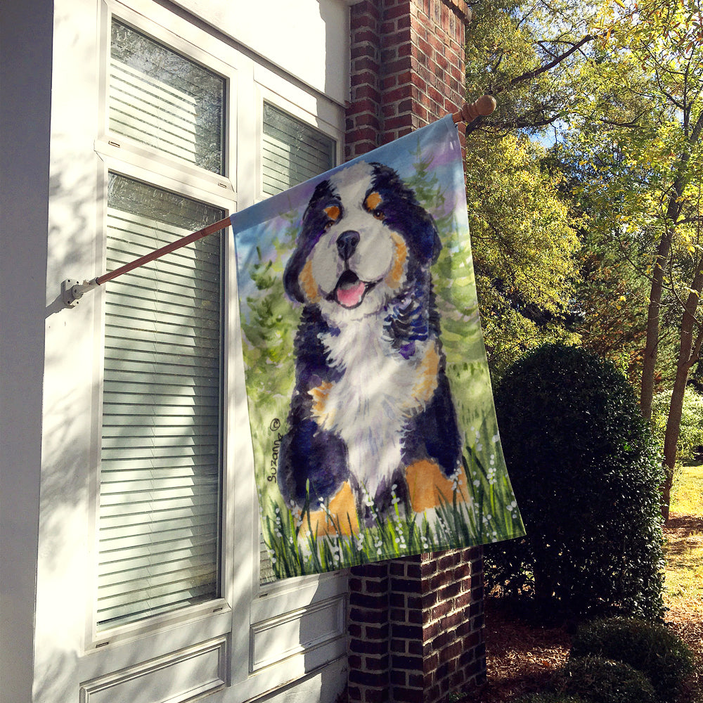 Bernese Mountain Dog Flag Canvas House Size  the-store.com.