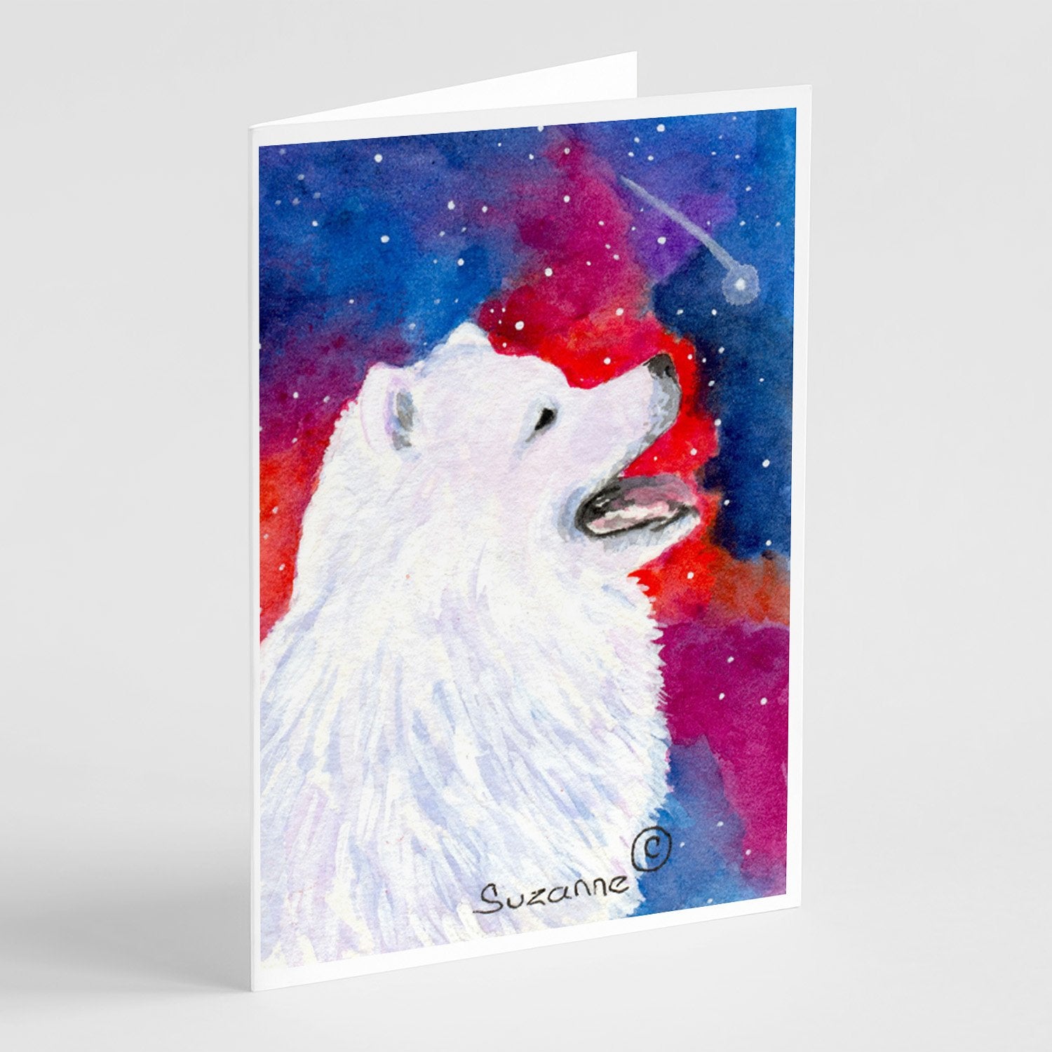 Buy this Samoyed Greeting Cards and Envelopes Pack of 8