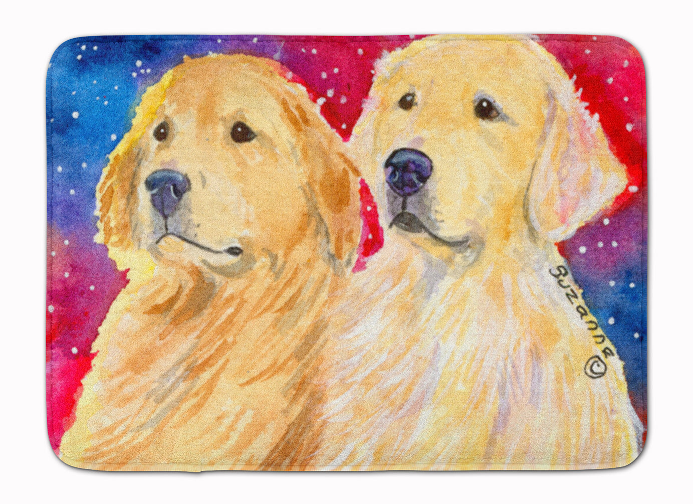 Golden Retriever Machine Washable Memory Foam Mat SS8754RUG - the-store.com