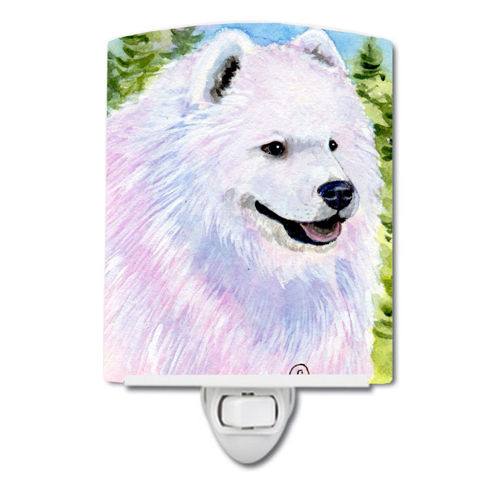 Samoyed Ceramic Night Light SS8755CNL - the-store.com